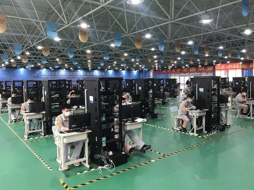 技赢未来 2020年全国职业院校技能大赛改革试点赛中职组“神州数码DCN杯”网络搭建与应用赛项在济南信息工程学校开赛